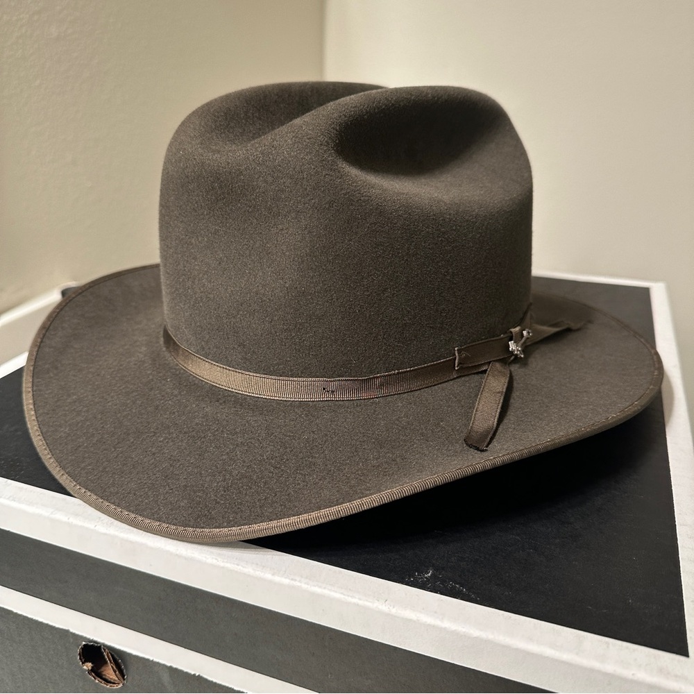 Stetson Deluxe Open Road Western Hat - Sage